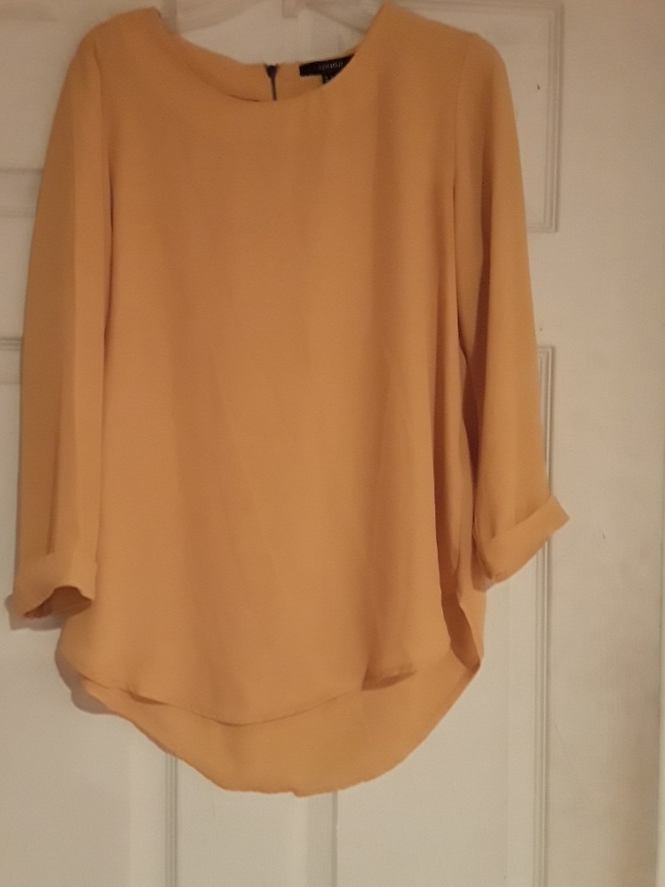 Forever 21 Small Yellow Blouse